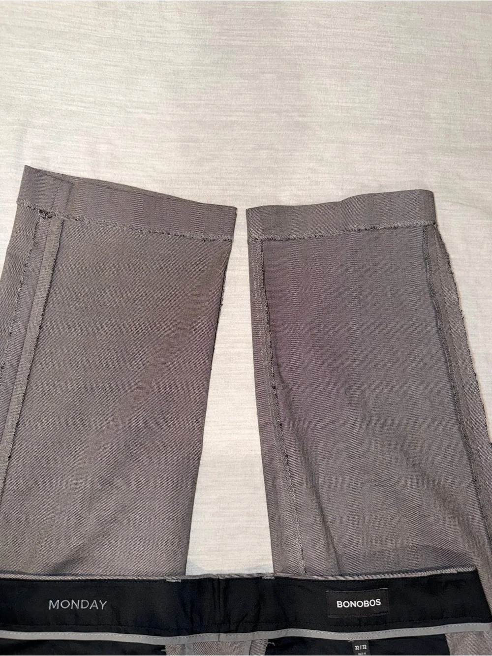 Bonobos Weekday Warrior Dress Pants – Grey “Monday” – Size 32x32
